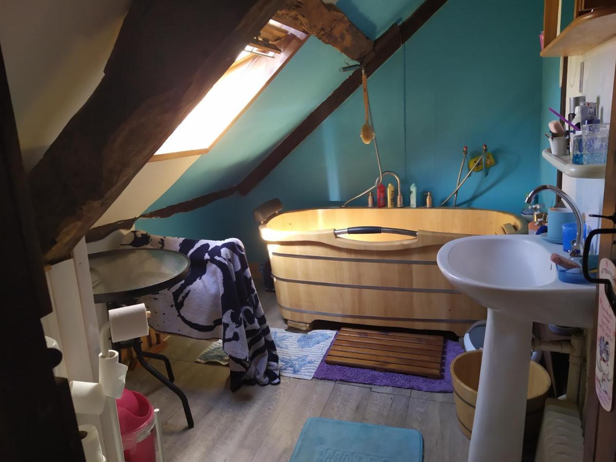 Maison En Granit Bleue Lanhelin 外观 照片